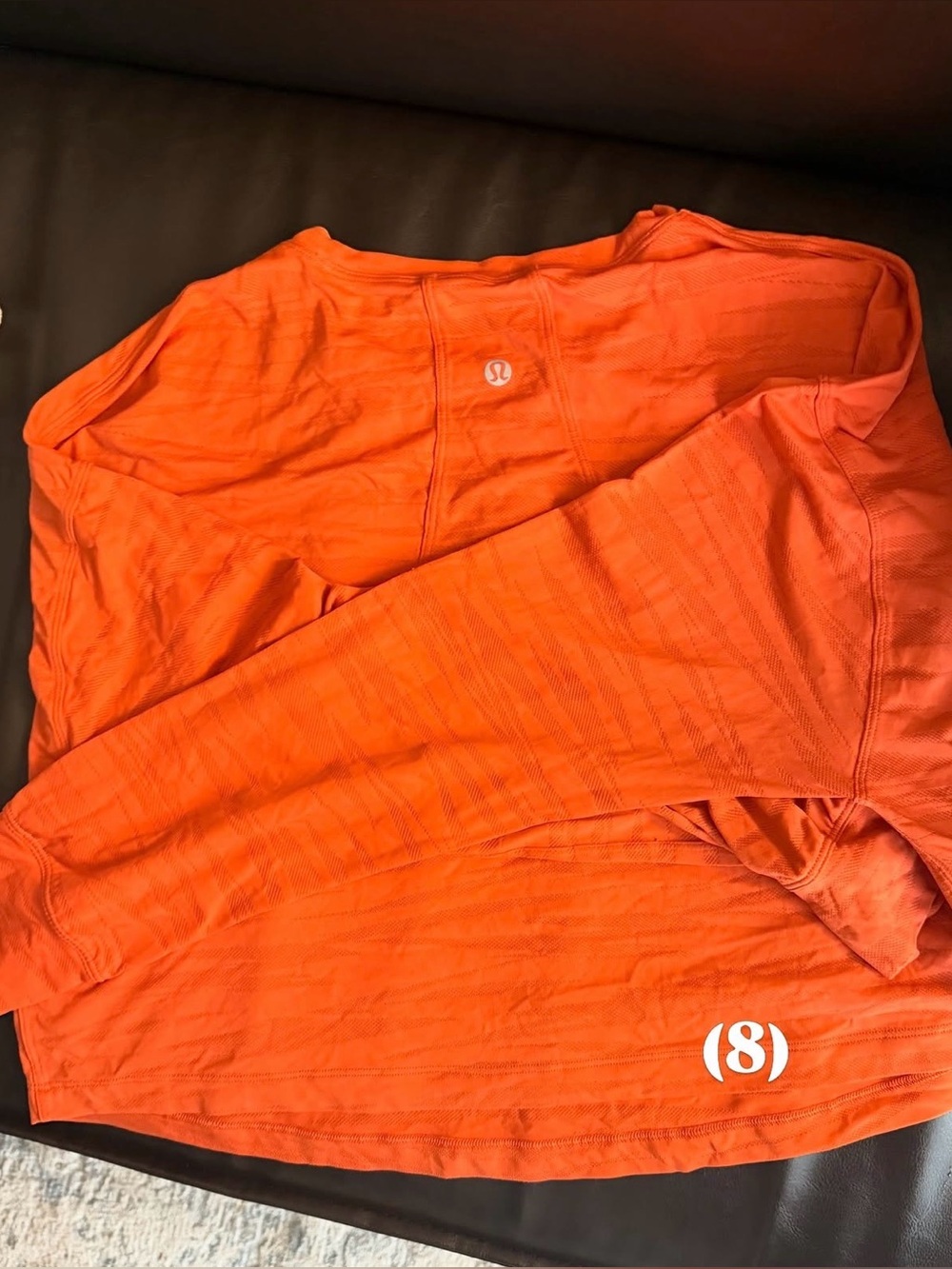 lululemon athletica Orange Long-Sleeve Women's Tee (8)